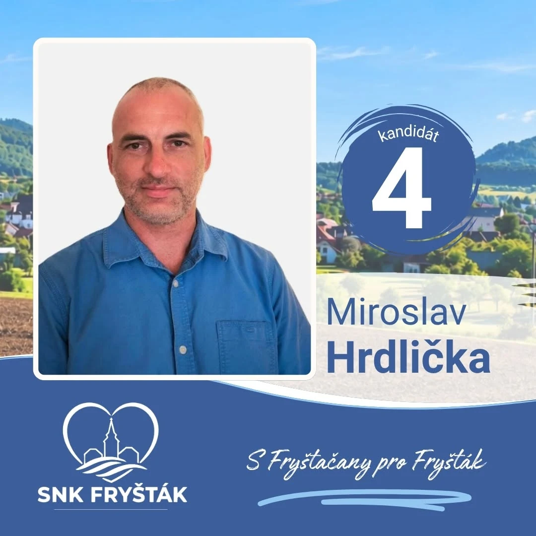 Portrét Miroslava Hrdličky